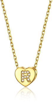 Halsketting a Catenelle in Acciaio Resistente all'Ossidazione con Finestra in Oro - 41 cm - Choker - Catenelle a Strati - Ideale per Regalo