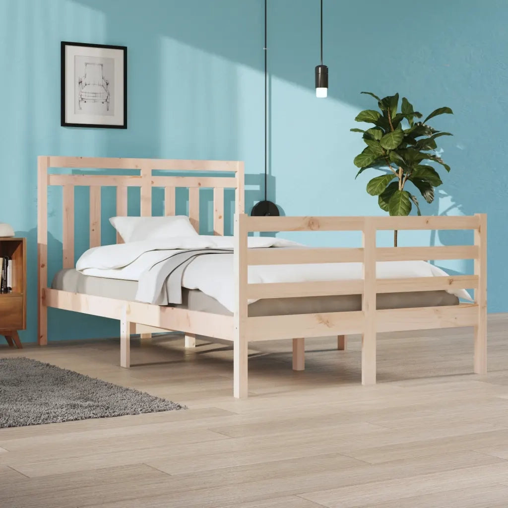 Giroletto-Struttura Letto in Legno Massello 120x200 cm 528496