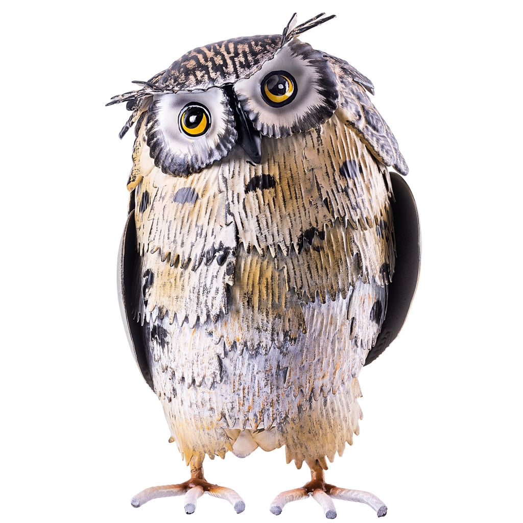 KADAX Stalowa figura ogrodowa sowa QX240512 K16039