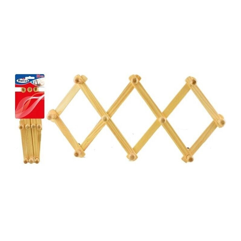 MAURY'S APPENDIABITI ESTENSIBILE 30CM LEGNO