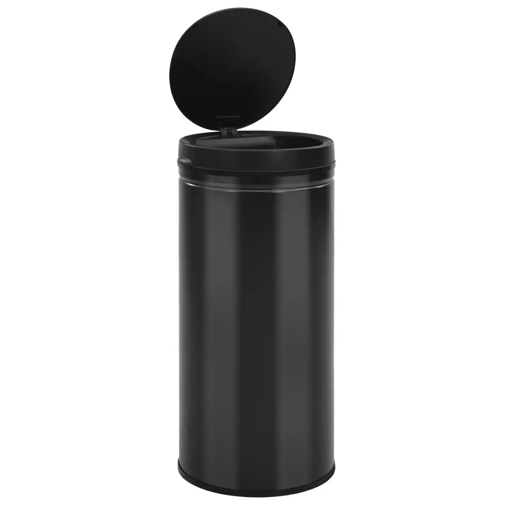 Pattumiera Automatica con Sensore 80 L Acciaio al Carbonio Nero CFW6683536