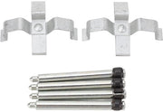 Set di pennelli per installazione di freni posteriori - Clips per Vectra B 1995-2003 - Materiale duraturo - Specifiche OEM - Set di remi posteriori - Sostituzione precisa