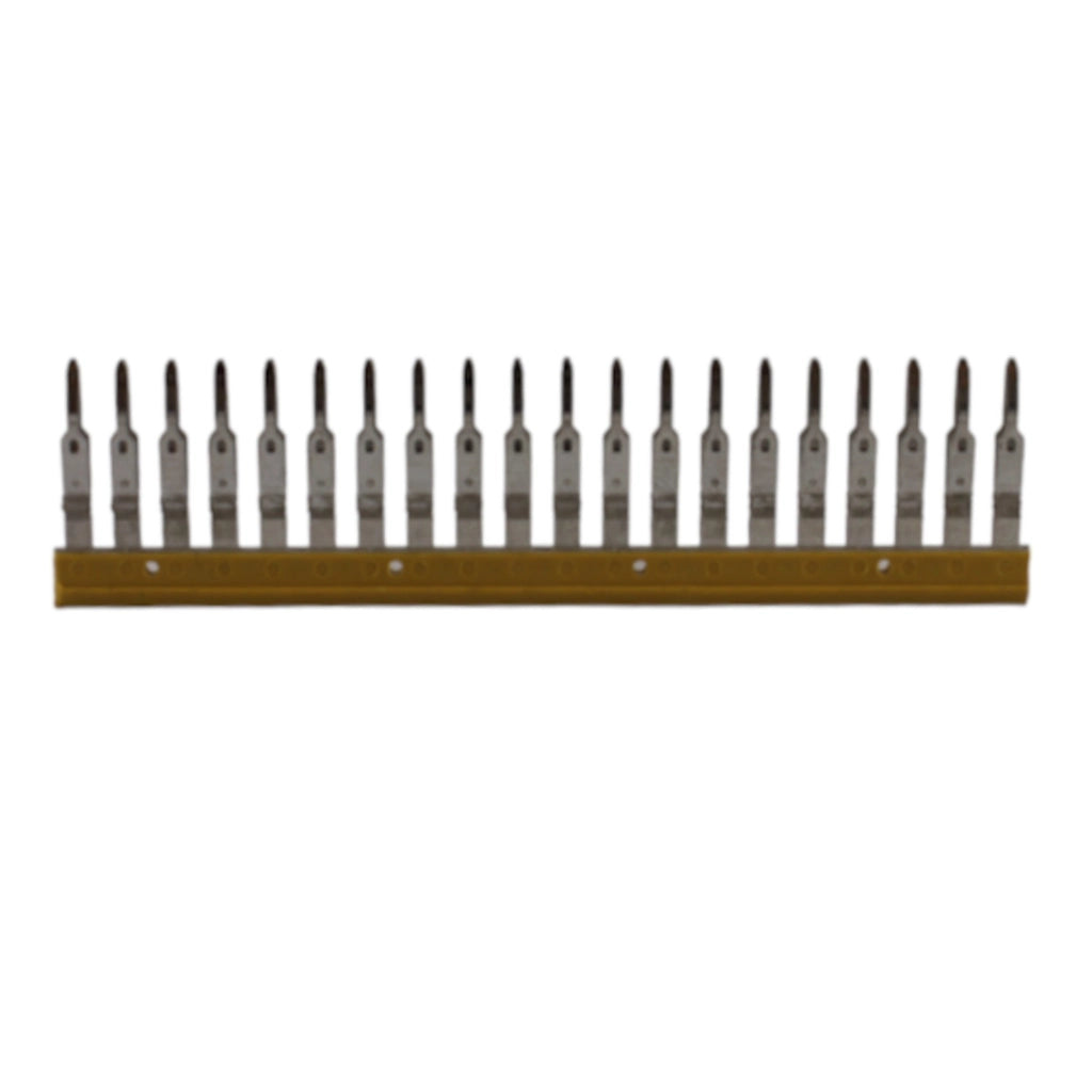 Ponticello per morsetto da 2,5 MMQ , tipo ZQV 2.5N/20 GE, 20 poli Weidmuller