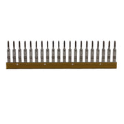 Ponticello per morsetto da 2,5 MMQ , tipo ZQV 2.5N/20 GE, 20 poli Weidmuller
