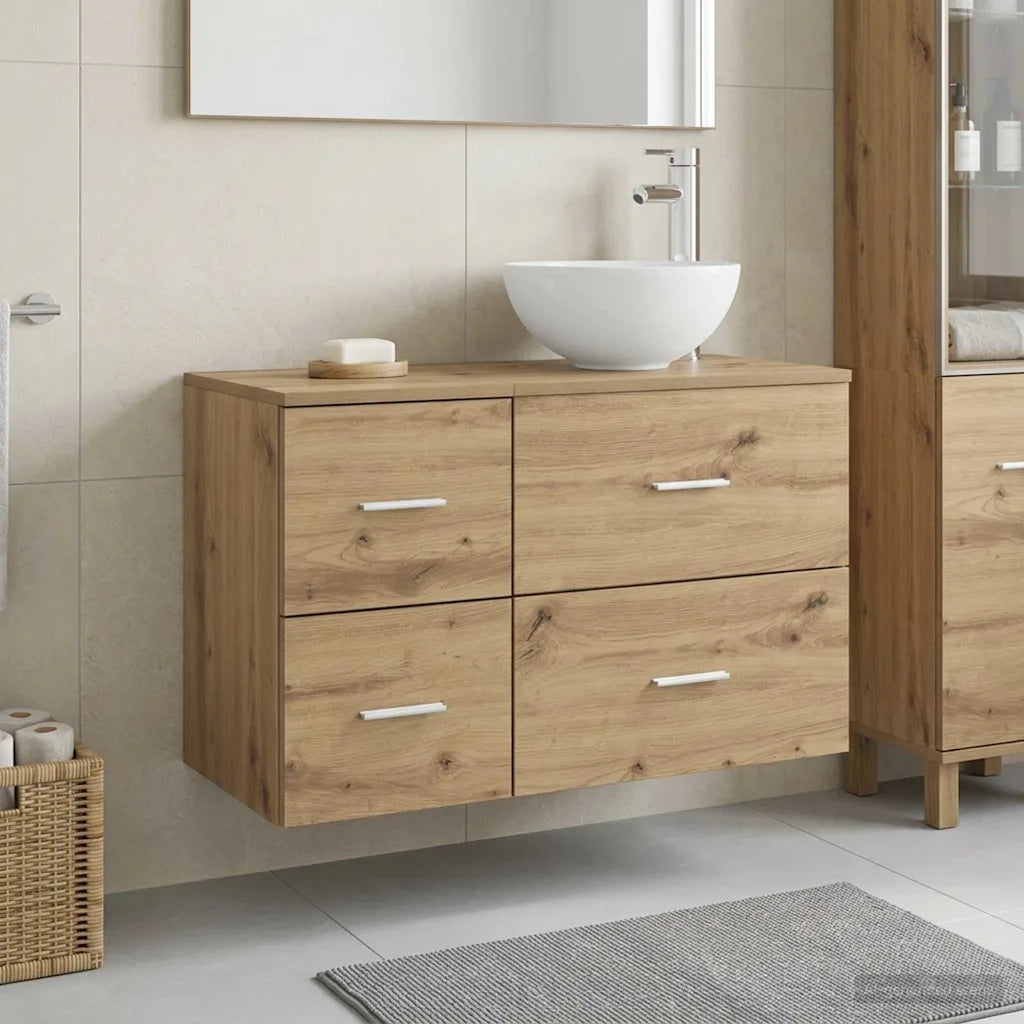 Set di mobili per il bagno 2 pcs Rovere Artigianale 3403951