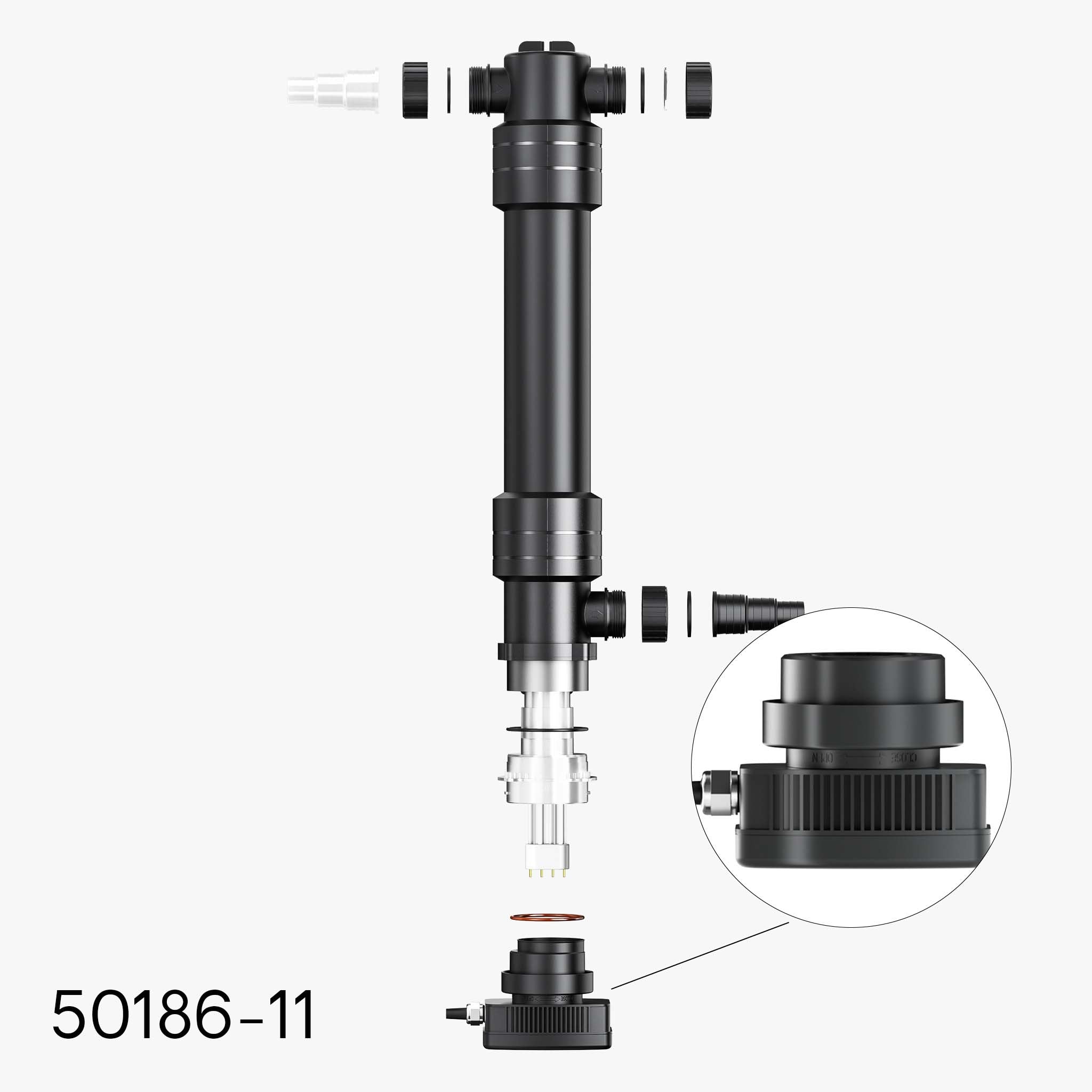 Ricambio per chiarificatore CUV-618 Set di collegamento Trasformatore