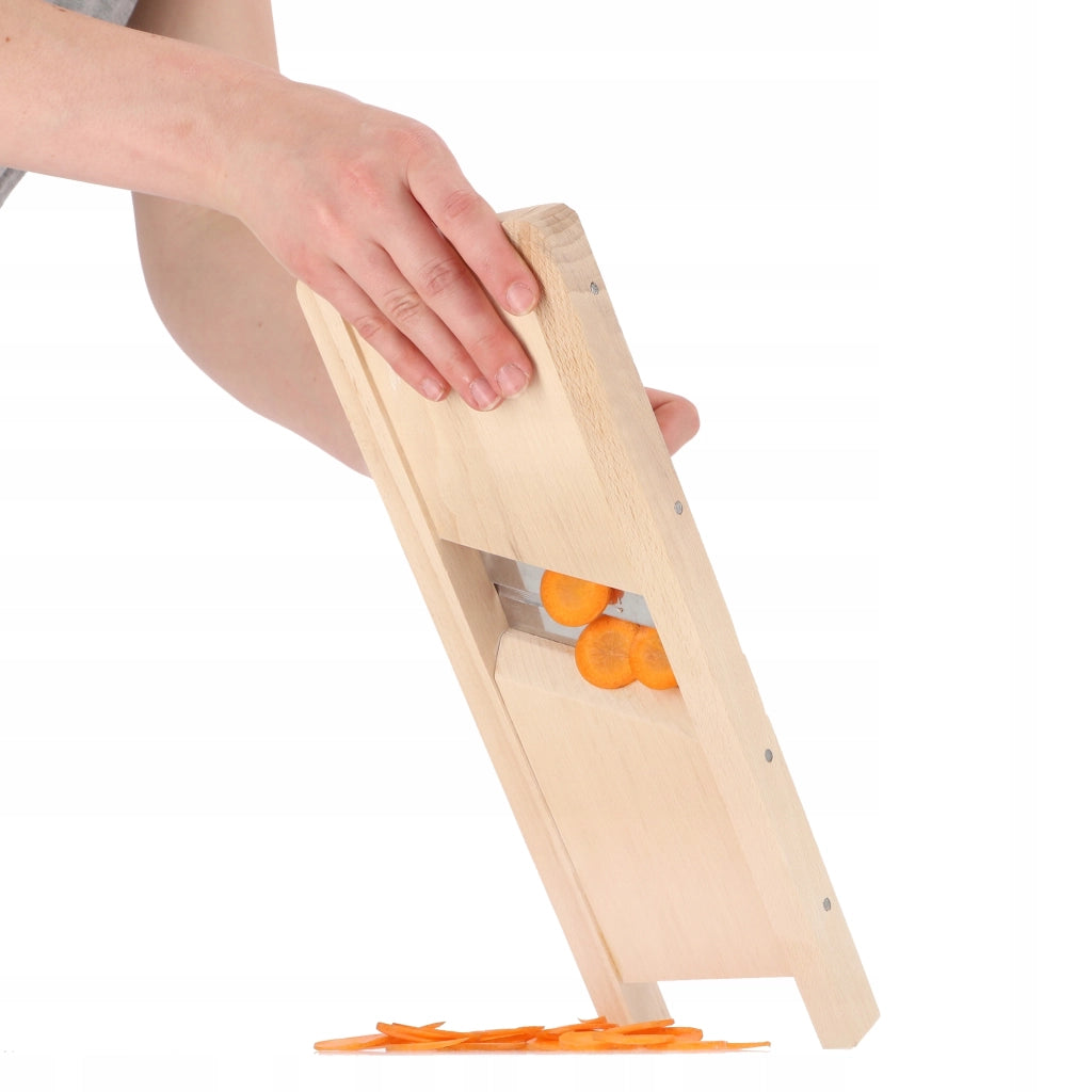 Grattugia manuale in legno KADAX per cavolo, verdure e cetrioli, 35 cm