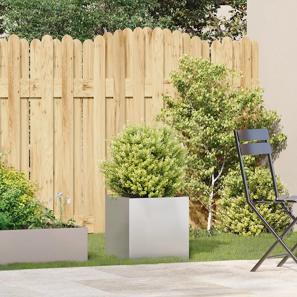 Fioriera 40x40x40 cm in Acciaio Inox 860665
