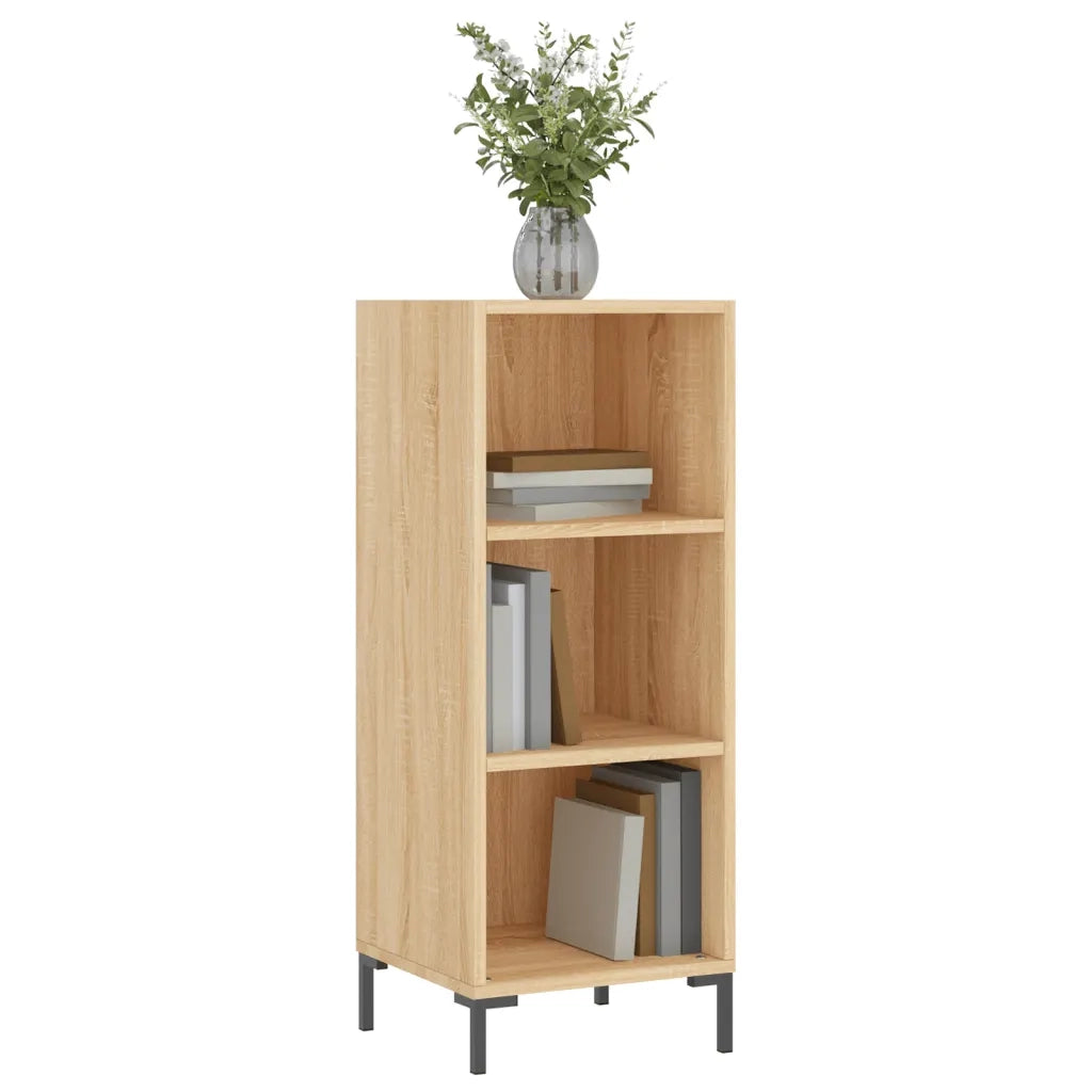Credenza Rovere Sonoma 34,5x32,5x90 cm in Legno Multistrato 828735