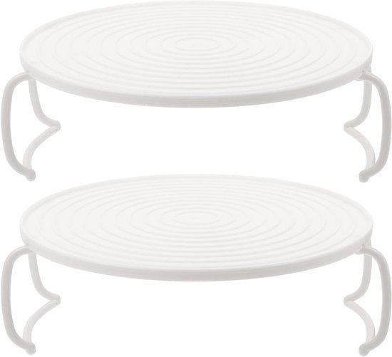 Tavolo di cottura magnetron 2 pezzi, piastra magnetron, griglia, tavolo di cottura in plastica con ripiano, accessori da cucina - per pancetta, snacks surgelati