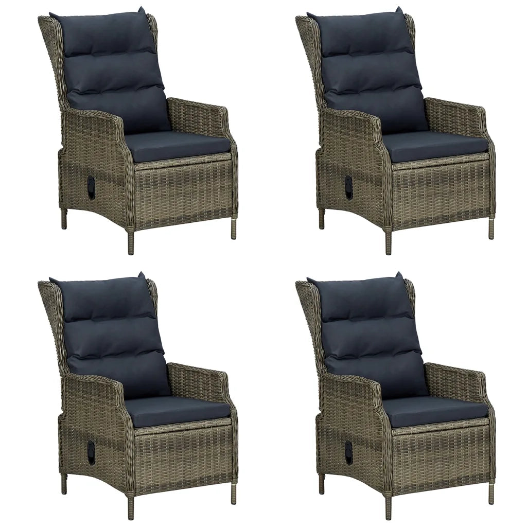 Set Mobili da Pranzo per Giardino 7 pz Marrone cod mxl 69225