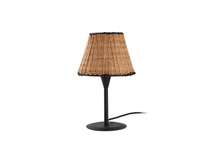 SUMBA, Lampada da Tavolo in Rattan per Interni, Faro Barcelona