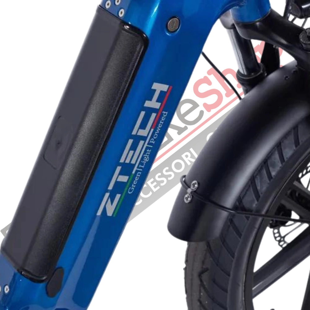 Bicicletta Elettrica Z-Tech ZT-89-K KRONOS 250/500W 48V13Ah Batteria Litio-Arancione
