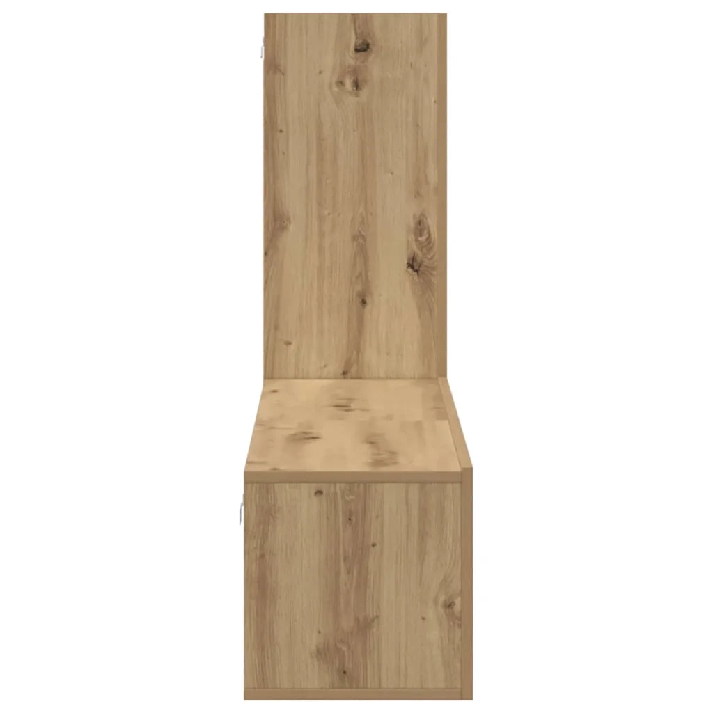 Set mobile TV 3 pcs Rovere artigianale Legno multistrato 3393404