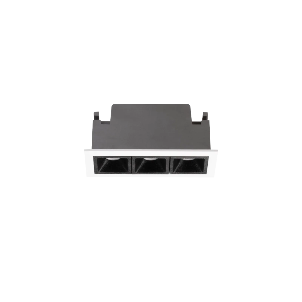 LIKA TRIM INCASSO LED SMD OSRAM Alimentatore ONOFF incluso 8 W 29° 500 lm 3000 K BIANCO E NERO