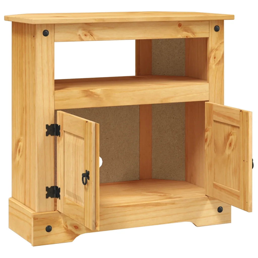 Tavolo Consolle | Tavolo d'Ingresso in Pino Messicano Corona Range 80x43x78 cm