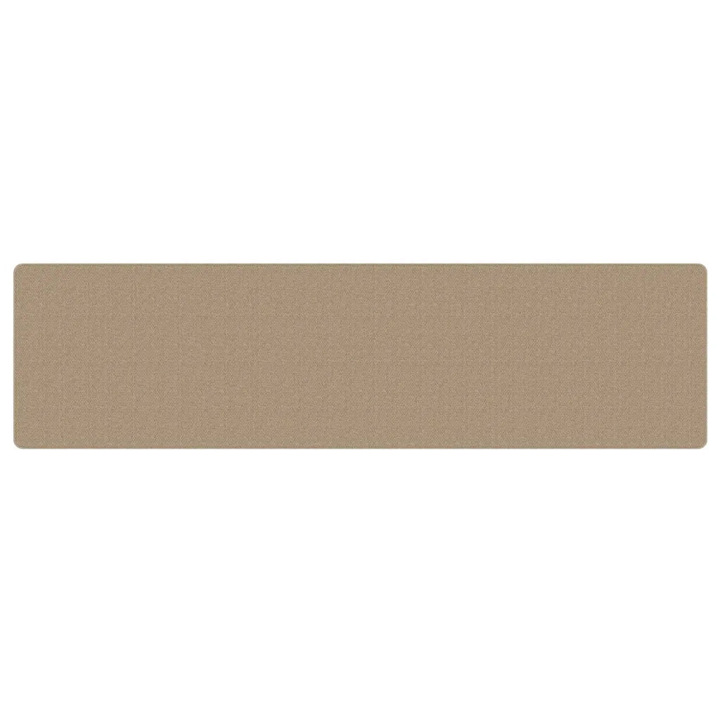 Tappeto Corsia Aspetto Sisal Sabbia 80x300 cmcod mxl 95624