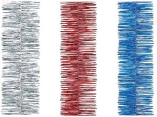 FILI ADDOBBO SEMPLICI- - colore rosso - 6 pezzi