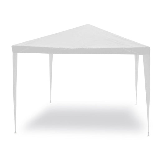 Gazebo Struttura in Acciaio Tessuto Bianco 3x2 metri