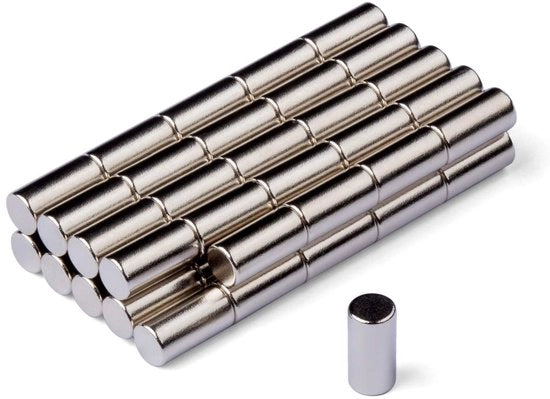 Magneetti Neodymium Mini Design Potenza Ø 4 x 7 mm (M4-50s) 50 pezzi