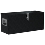 Cassetta in Alluminio Forma Trapezoidale 70x24x42 cm Argento cod mxl 13478