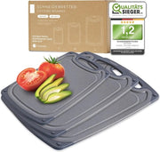 Set di Taglieri 3 delig - Antiscivolo, Resistente al Lavello e Antibatterico - Ideale per la Cucina