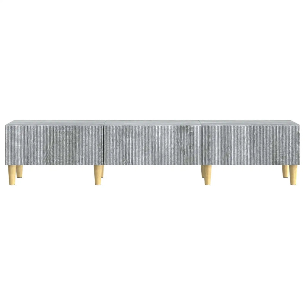 Mobile TV Grigio Sonoma 147 x 34,5 x 30 cm Legno ingegnerizzato 894711