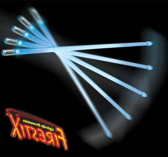 Paio di mazze da martello brillantino blu FX12BL - Firestix