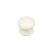 Pomolo fisso per porta SAGUATTI 873/70TB in alluminio bianco lucido