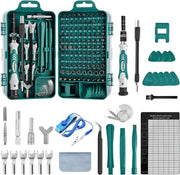 Set di utensili meccanici fini, 142 pezzi, chiave inglese mini con asse flessibile, chiave inglese meccanica fina compatibile con telefono, interruttore, laptop, occhiali, orologi ecc.