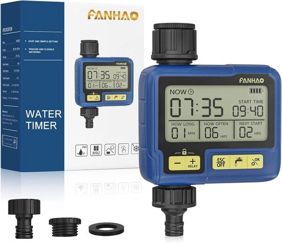 Computer di irrigazione automatica e manuale con timer acqua flessibile e controllo di irrigazione semplice