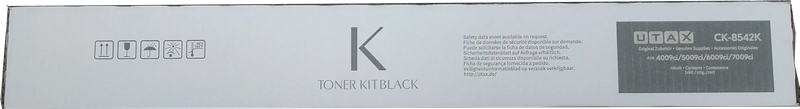 ORIGINAL Utax toner nero CK-8542K 1T0C2J0UT0 ~30000 Seiten