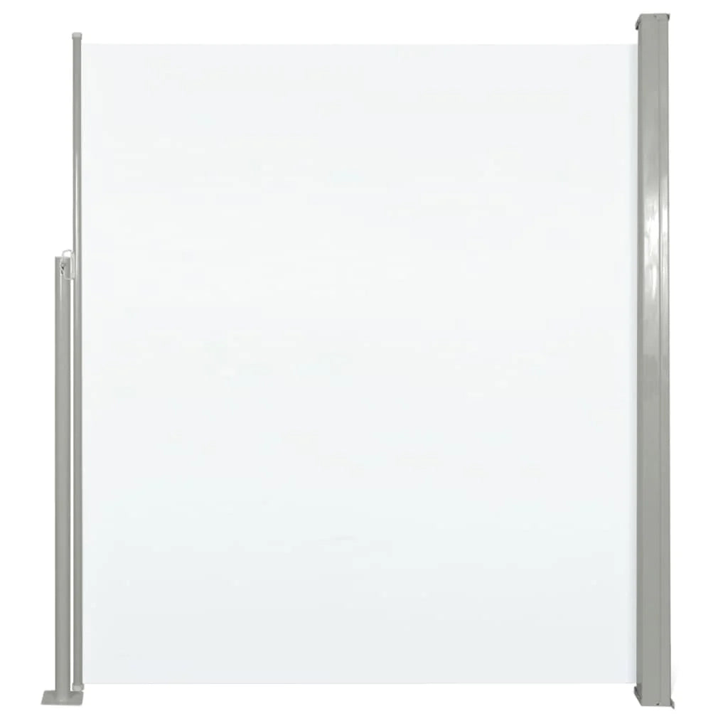 Tenda da sole laterale retrattile/schermo privacy per patio giardino terrazza balcone 160 x 300 cm crema 02_0007049