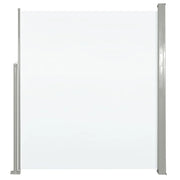Tenda da sole laterale retrattile/schermo privacy per patio giardino terrazza balcone 160 x 300 cm crema 02_0007049
