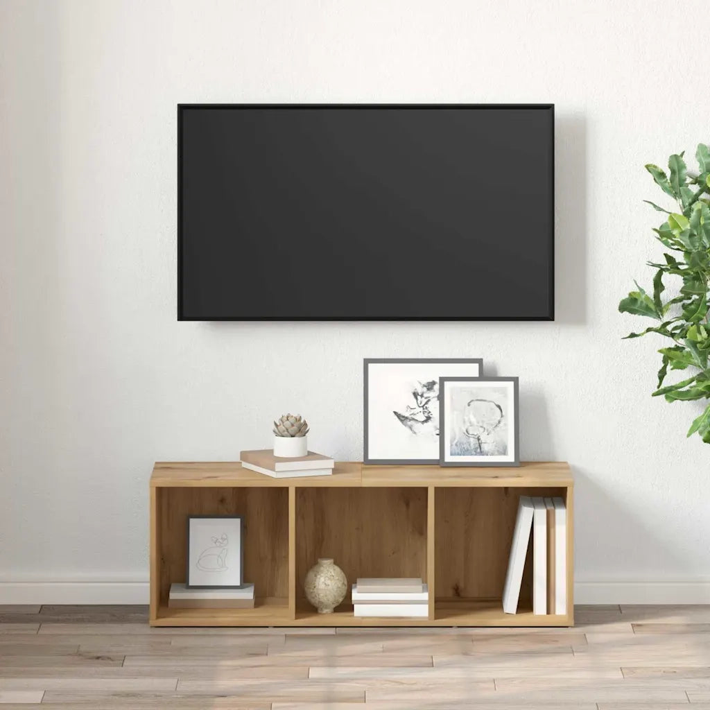 Set mobile TV Marrone 72 x 35 x 37 cm Legno multistrato 875097