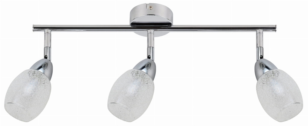 Plafoniera LED Candellux Rico 3 luci 18W 3000K cromata