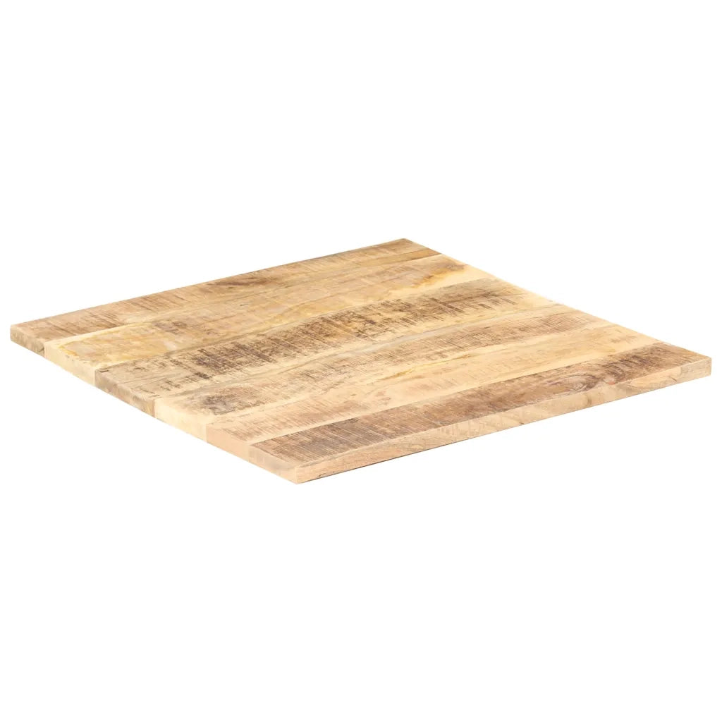 Piano Tavolo in Legno Massello di Mango 25-27 mm 60x60 cm cod mxl 56067