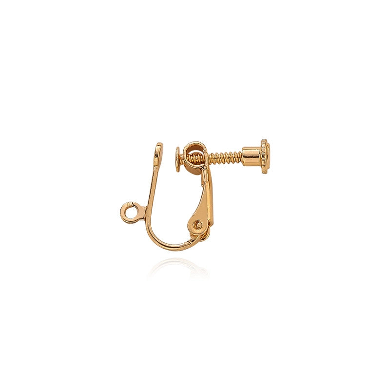 Convertitore per clip per orecchie, gioielli fai da te fatti a mano, accessori per orecchini, clip a spirale per orecchie senza fori