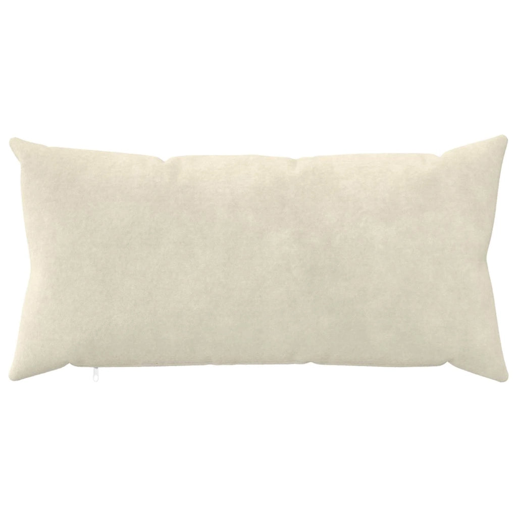 Federa 2 pcs HEERLEN Crema 40 x 70 cm Fleece in microfibra 909589