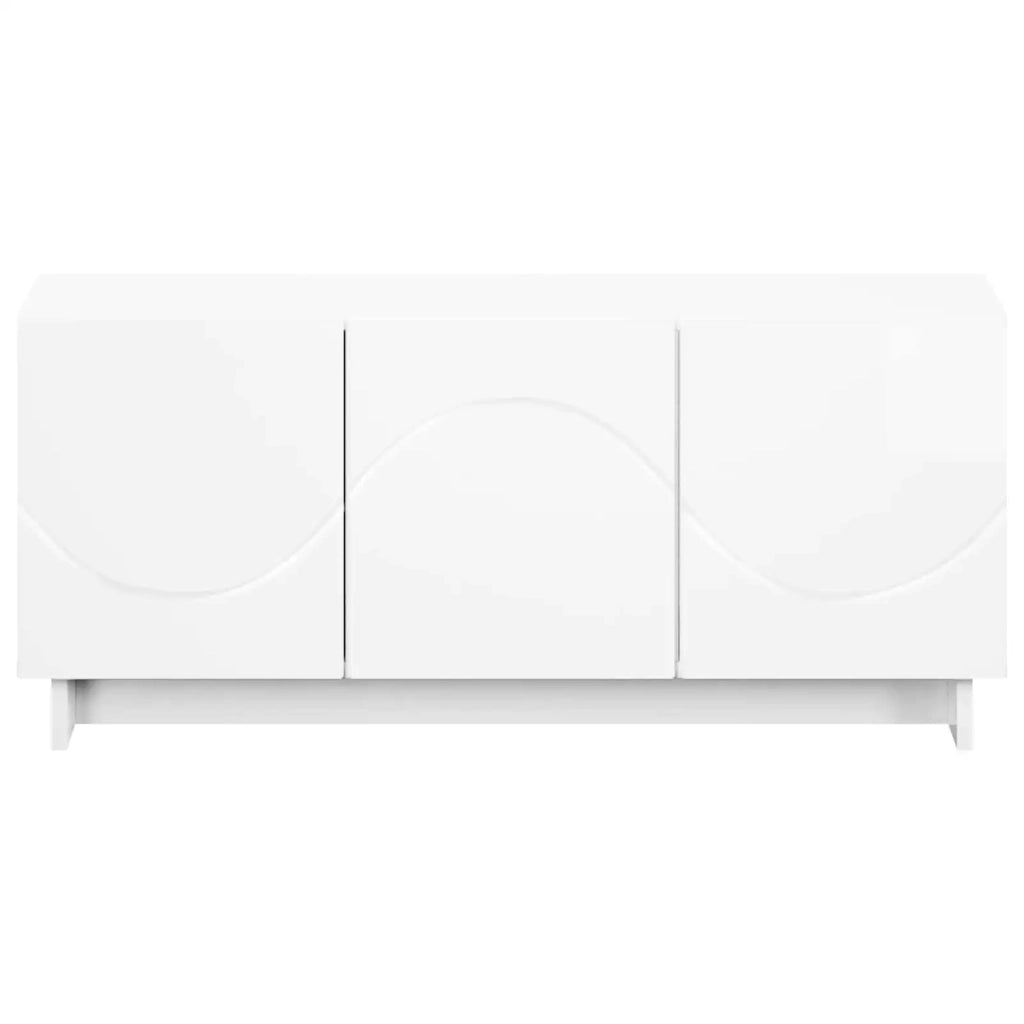 Supporto TV 90 x 34.5 x 40 cm Bianco Lucido 8011571