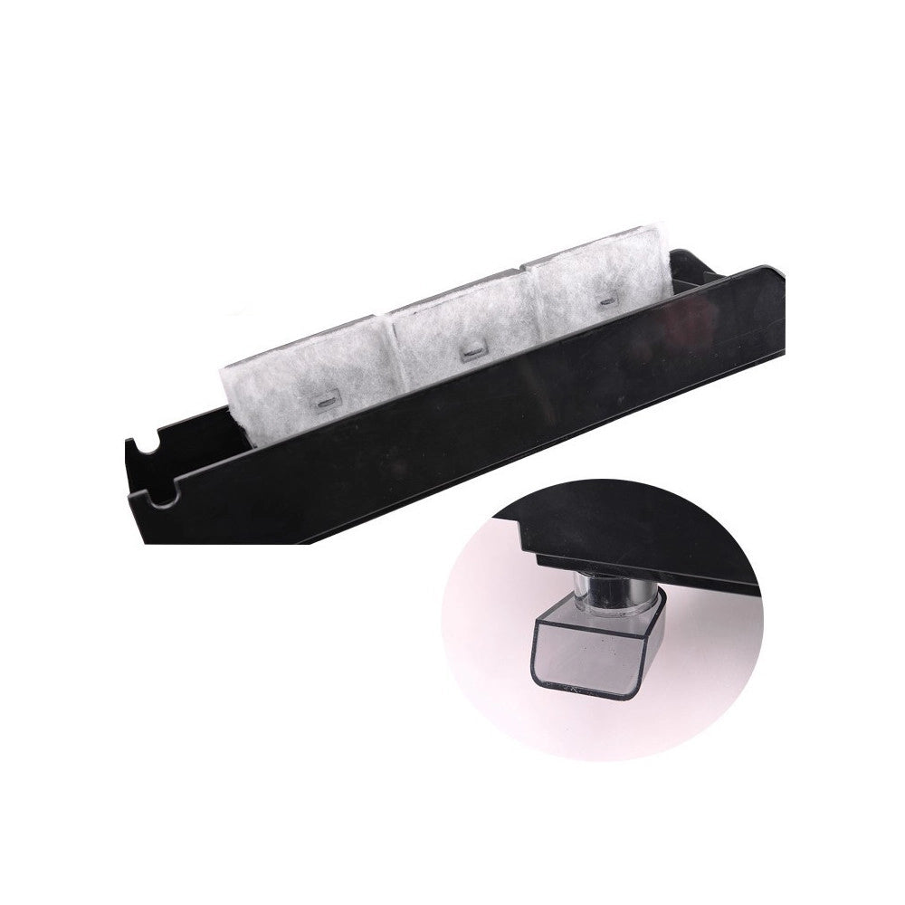 Trade Shop - Pompa Filtro Esterno Per Acquario 7w 500l/h Professionale Pesci Tartarughe Gd400 -