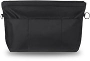 Organizzatore per borsa, tas organizzatore in nylon con chiusura per chiave, tasche impermeabili interne per organizzatore per borsa (nero, extra grande)