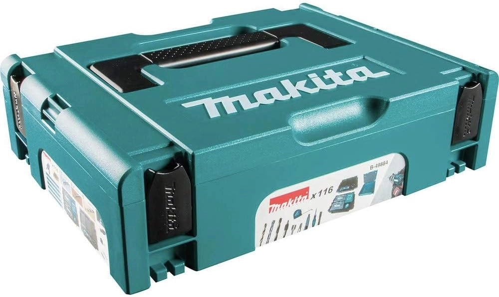 Makita B-49884 - Set de acesorios makpac 116pcs