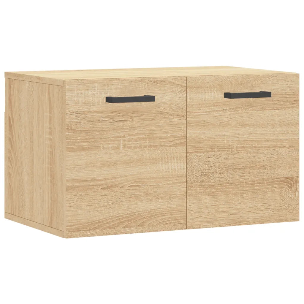 vidaXL Mobile a Parete Rovere Sonoma 60x36,5x35 cm Legno Multistrato