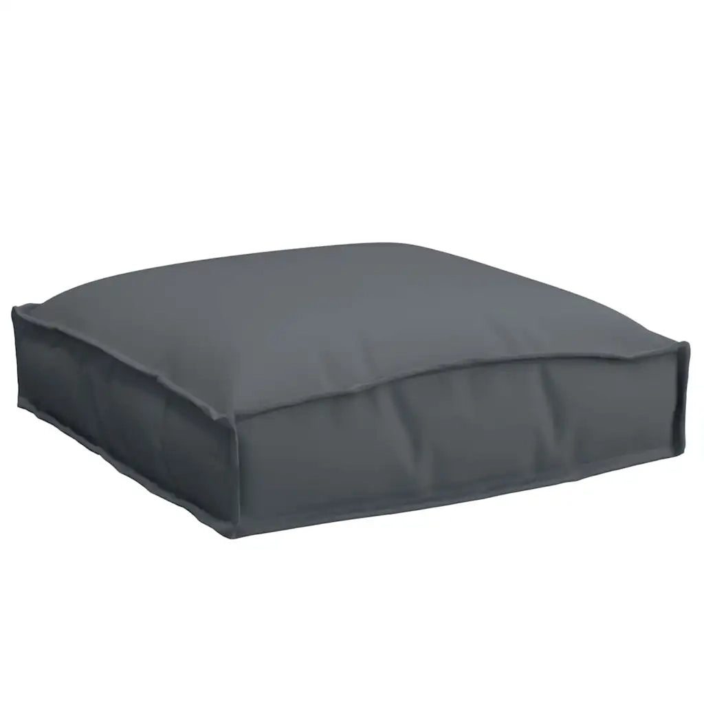 Cuscino 4 pcs Antracite 40 x 40 x 8 cm Tessuto Oxford 42001588