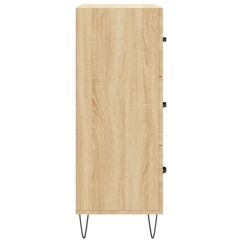 Credenza Rovere Sonoma 69,5x34x90 cm in Legno Multistrato 827847
