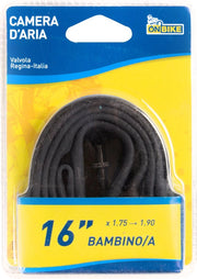 "Camera dâ€™Aria 16"" E.T.R.T.O. 47-305 per Bici Bambini â€“ Valvola Schrader"
