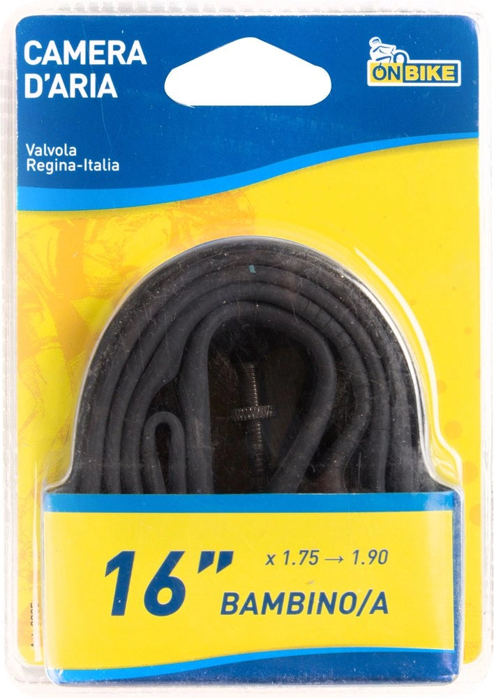 "Camera dâ€™Aria 16"" E.T.R.T.O. 47-305 per Bici Bambini â€“ Valvola Schrader"