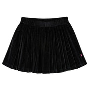 Gonna Plissettata da Bambina con Lurex Nero 128cod mxl 108237
