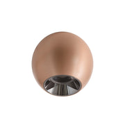 Plafoniera GPL393 in Alluminio Bronzo - 10W LED 3000K CRI >90, Diffusore Antiabbaglio - Gealuce per Interni IP20